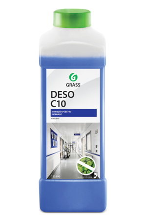 Grass 1L DESO C10 koncentrat Płyn do Mycia i Dezynfekcji powierzchni Podłogi Szpital Przychodnia Dezynfektant